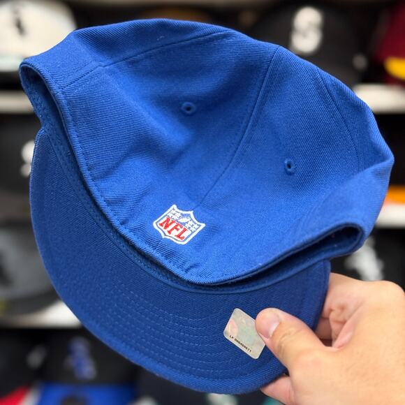 Indianapolis Colts Blue/White Reebok Fitted Hat |Size 7 3/8 - Picture 4 of 4